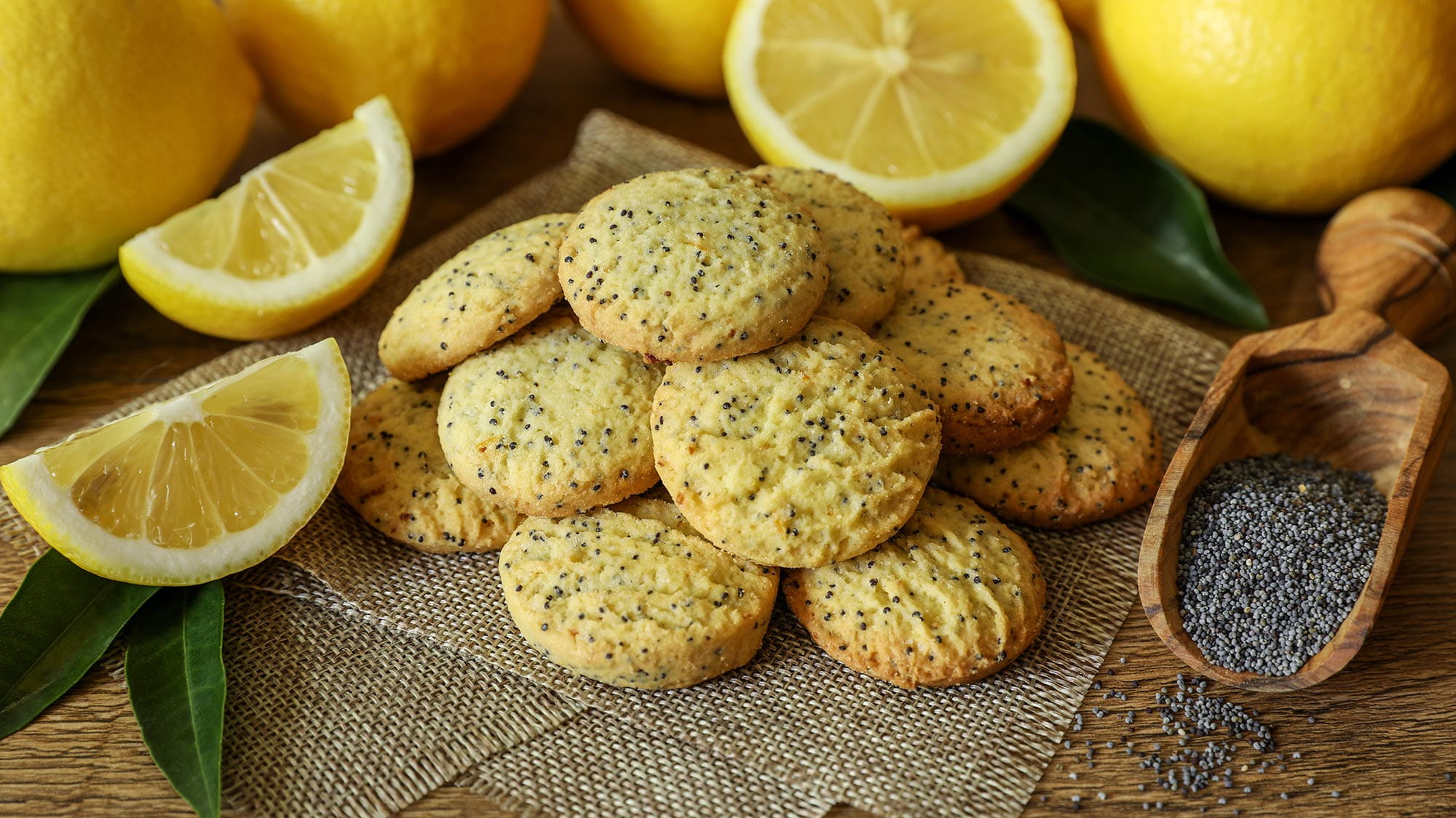 Медово лимонные печенье